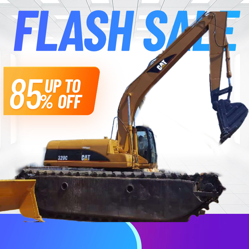 CATERPILLAR 320C - Amfibi ekskavatör: fotoğraf 1 CATERPILLAR 320C - Amfibi ekskavatör: fotoğraf 1