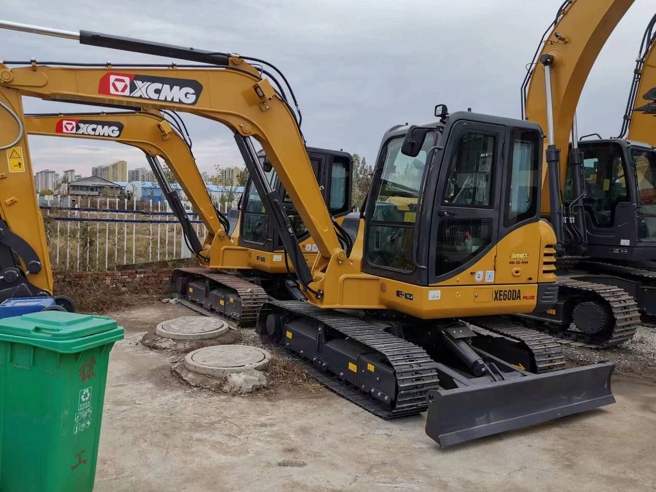 XCMG XE60DA - Paletli ekskavatör: fotoğraf 3 XCMG XE60DA - Paletli ekskavatör: fotoğraf 3
