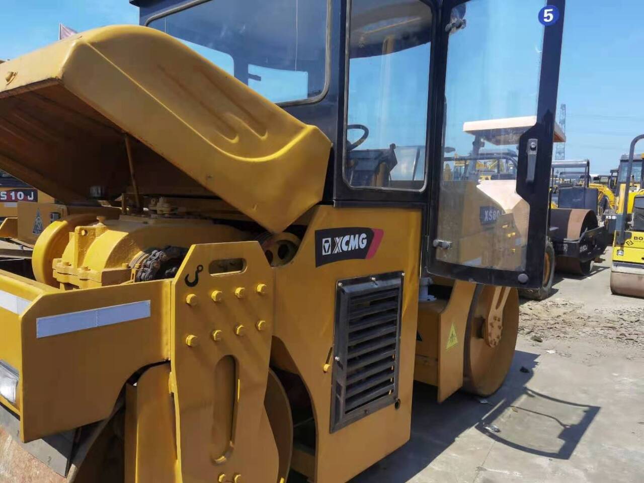 XCMG XS80J - Silindir makinesi: fotoğraf 4 XCMG XS80J - Silindir makinesi: fotoğraf 4