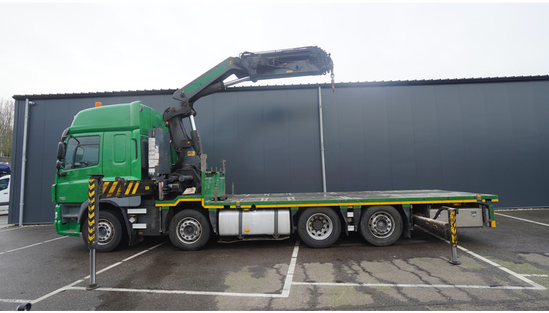 DAF CF 85.410 8X2 OPEN BOX WITH PALFINGER 42502 CRANE - Vinçli kamyon: fotoğraf 1 DAF CF 85.410 8X2 OPEN BOX WITH PALFINGER 42502 CRANE - Vinçli kamyon: fotoğraf 1