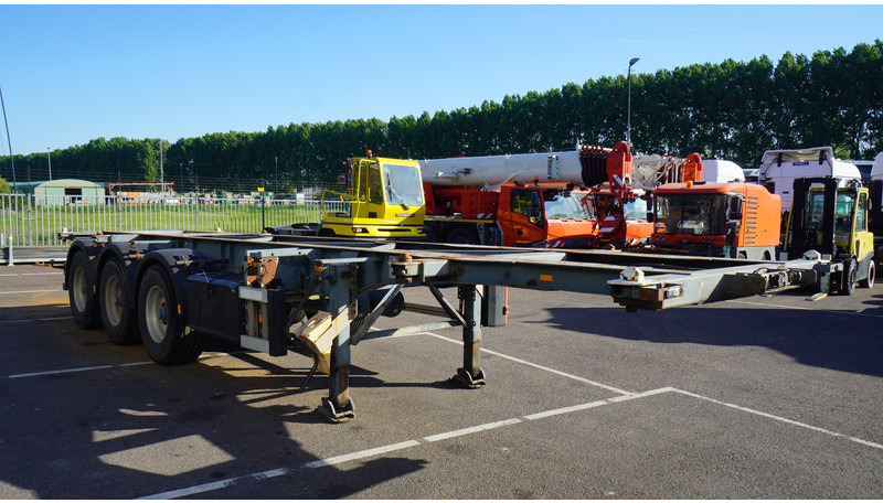 Groenewegen 3 AXLE CONTAINER TRANSPORT TRAILER - Konteynır taşıyıcı/ Yedek karoser dorse: fotoğraf 3 Groenewegen 3 AXLE CONTAINER TRANSPORT TRAILER - Konteynır taşıyıcı/ Yedek karoser dorse: fotoğraf 3