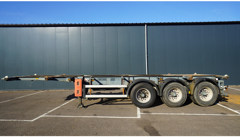 Groenewegen 3 AXLE CONTAINER TRANSPORT TRAILER - Konteynır taşıyıcı/ Yedek karoser dorse: fotoğraf 1 Groenewegen 3 AXLE CONTAINER TRANSPORT TRAILER - Konteynır taşıyıcı/ Yedek karoser dorse: fotoğraf 1