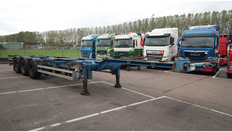 Pacton 3 AXLE CONTAINER TRANSPORT TRAILER - Konteynır taşıyıcı/ Yedek karoser dorse: fotoğraf 3 Pacton 3 AXLE CONTAINER TRANSPORT TRAILER - Konteynır taşıyıcı/ Yedek karoser dorse: fotoğraf 3
