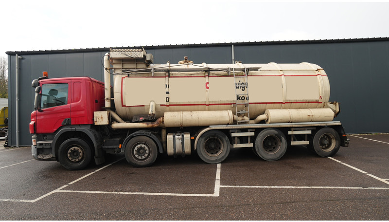 Scania P 380 10X4 BLOW AND SUCK TRUCK 522.000 - Tanker kamyon: fotoğraf 1 Scania P 380 10X4 BLOW AND SUCK TRUCK 522.000 - Tanker kamyon: fotoğraf 1