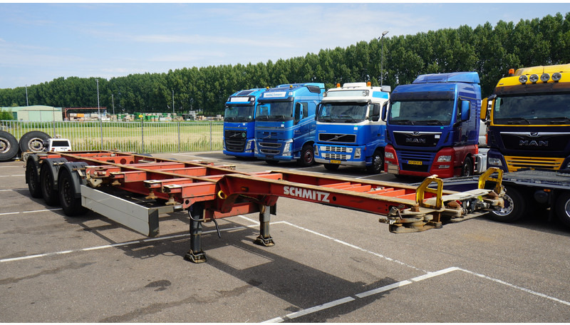Schmitz Cargobull 3 AXLE CONTAINER TRANSPORT TRAILER EXTENDABLE 45 FT - Konteynır taşıyıcı/ Yedek karoser dorse: fotoğraf 3 Schmitz Cargobull 3 AXLE CONTAINER TRANSPORT TRAILER EXTENDABLE 45 FT - Konteynır taşıyıcı/ Yedek karoser dorse: fotoğraf 3