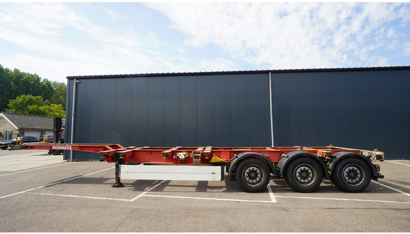 Schmitz Cargobull 3 AXLE CONTAINER TRANSPORT TRAILER EXTENDABLE 45 FT - Konteynır taşıyıcı/ Yedek karoser dorse: fotoğraf 1 Schmitz Cargobull 3 AXLE CONTAINER TRANSPORT TRAILER EXTENDABLE 45 FT - Konteynır taşıyıcı/ Yedek karoser dorse: fotoğraf 1