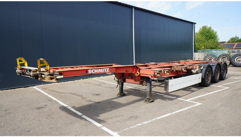 Schmitz Cargobull 3 AXLE CONTAINER TRANSPORT TRAILER EXTENDABLE 45 FT - Konteynır taşıyıcı/ Yedek karoser dorse: fotoğraf 2 Schmitz Cargobull 3 AXLE CONTAINER TRANSPORT TRAILER EXTENDABLE 45 FT - Konteynır taşıyıcı/ Yedek karoser dorse: fotoğraf 2