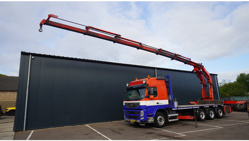 Volvo FM 450 8X4 FLATBED WITH GORMACH 3400E6 CRANE - Vinçli kamyon: fotoğraf 2 Volvo FM 450 8X4 FLATBED WITH GORMACH 3400E6 CRANE - Vinçli kamyon: fotoğraf 2