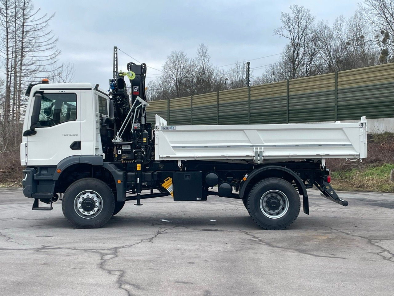 Damperli kamyon, Vinçli kamyon MAN TGM 18.320 4x4 Euro6e Hiab X-HiDuo 138DS-3: fotoğraf 15