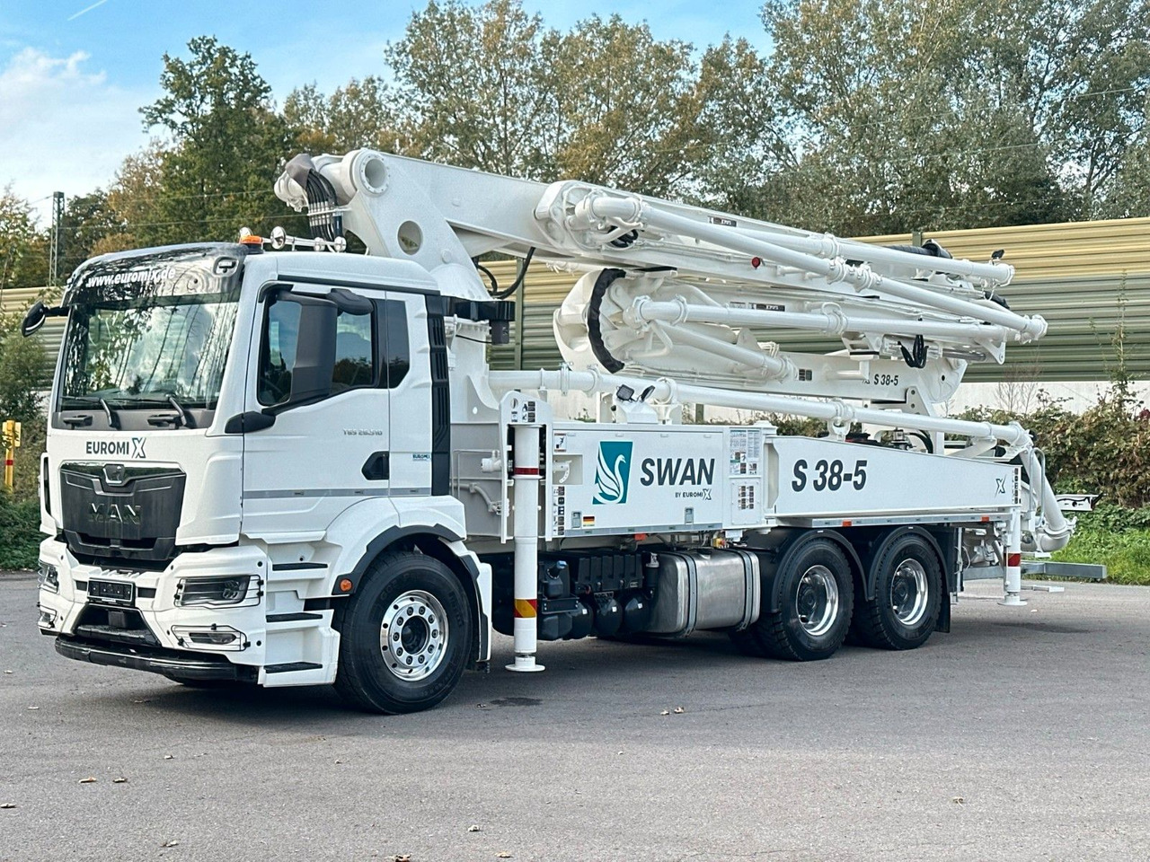 MAN TGS 26.510 6x4 SWAN TSP 38-5 160RZ ( 38m ) - Mobil beton pompası: fotoğraf 3 MAN TGS 26.510 6x4 SWAN TSP 38-5 160RZ ( 38m ) - Mobil beton pompası: fotoğraf 3