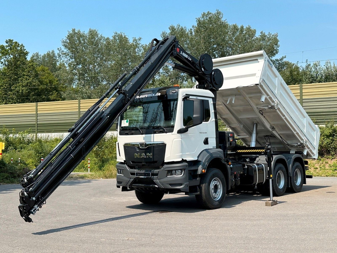 MAN TGS 33.440 6x4 /3-Seiten- Kipper / HIAB 228-6 - Damperli kamyon, Vinçli kamyon: fotoğraf 3 MAN TGS 33.440 6x4 /3-Seiten- Kipper / HIAB 228-6 - Damperli kamyon, Vinçli kamyon: fotoğraf 3