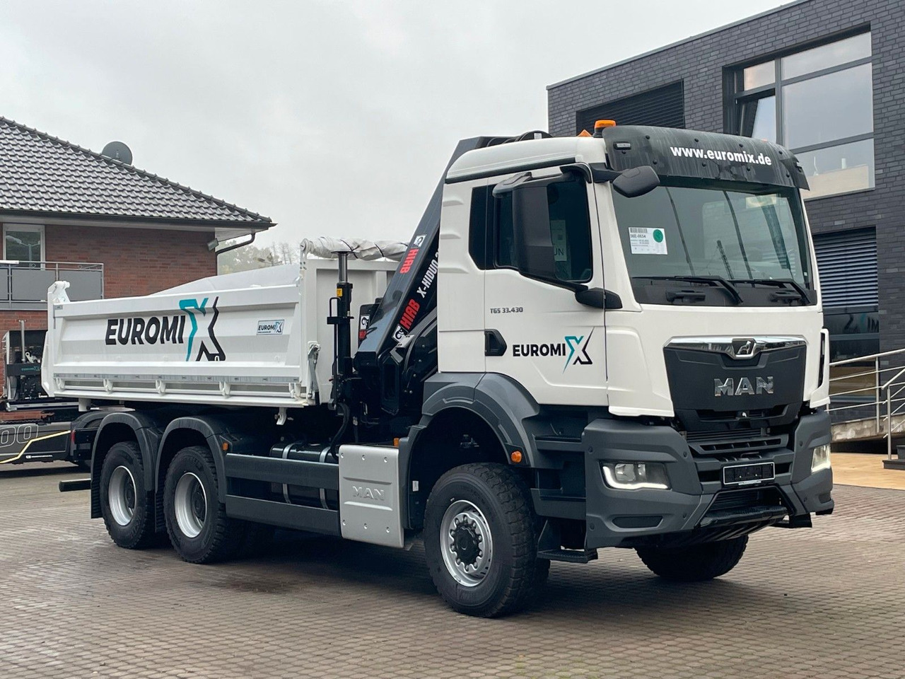 MAN TGS 33.440 6x6 /3-Seiten- Kipper / HIAB 228-6 - Damperli kamyon, Vinçli kamyon: fotoğraf 4 MAN TGS 33.440 6x6 /3-Seiten- Kipper / HIAB 228-6 - Damperli kamyon, Vinçli kamyon: fotoğraf 4