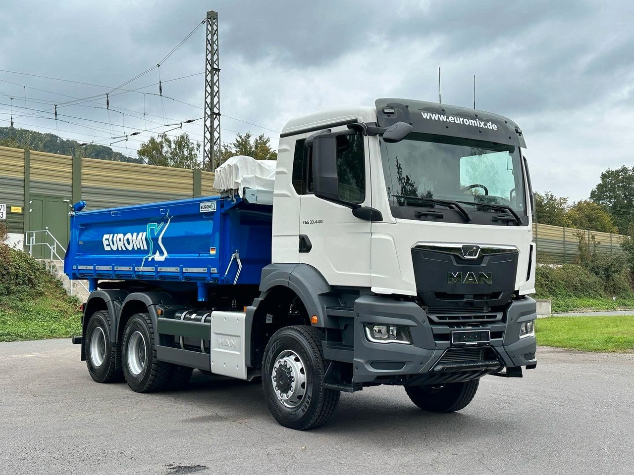 MAN TGS 33.440 6x6 /Euro6 3-Seiten-Kipper EuromixMTP - Damperli kamyon: fotoğraf 3 MAN TGS 33.440 6x6 /Euro6 3-Seiten-Kipper EuromixMTP - Damperli kamyon: fotoğraf 3