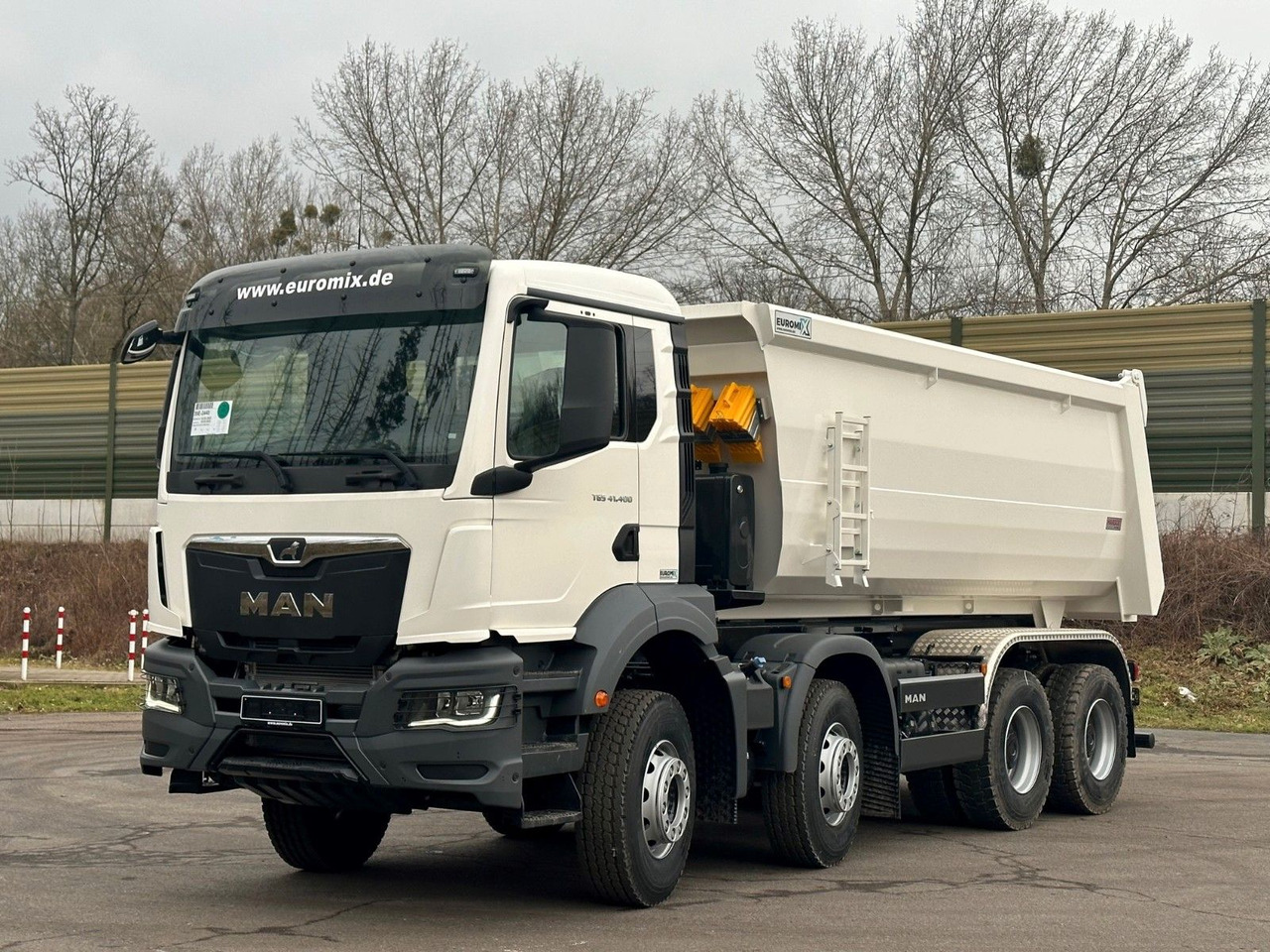 MAN TGS 41.400 8x4 / EUROMIX MTP 20m³/ EURO 5 - Damperli kamyon: fotoğraf 1 MAN TGS 41.400 8x4 / EUROMIX MTP 20m³/ EURO 5 - Damperli kamyon: fotoğraf 1