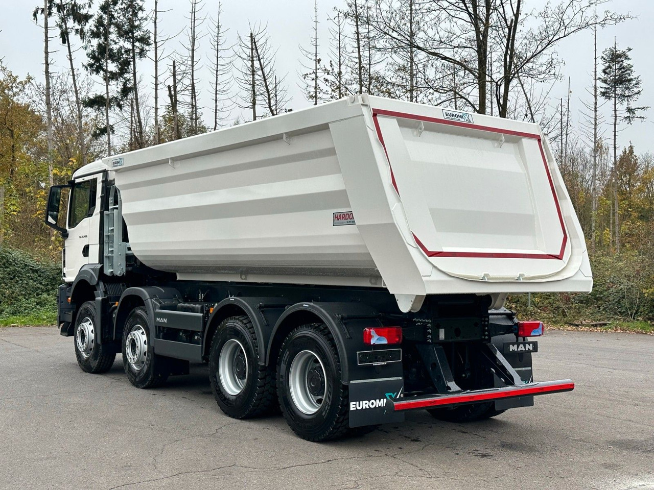 MAN TGS 41.400 8x4 / EUROMIX MTP 20m³/ EURO2 Kipper - Damperli kamyon: fotoğraf 3 MAN TGS 41.400 8x4 / EUROMIX MTP 20m³/ EURO2 Kipper - Damperli kamyon: fotoğraf 3