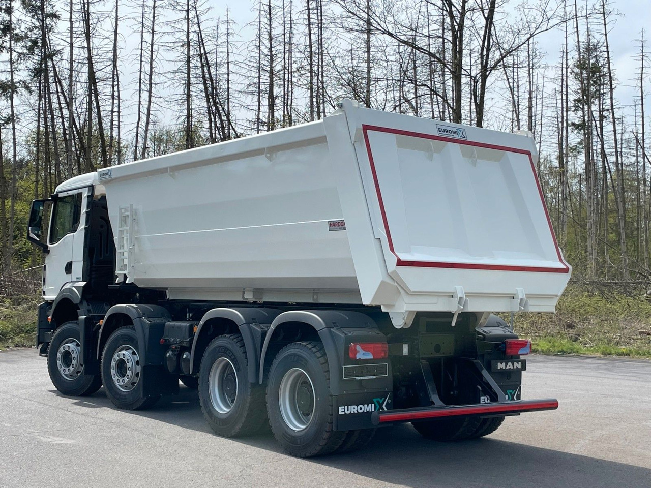 MAN TGS 41.400 8x4 / EUROMIX MTP 20m³/ EURO2 Kipper - Damperli kamyon: fotoğraf 5 MAN TGS 41.400 8x4 / EUROMIX MTP 20m³/ EURO2 Kipper - Damperli kamyon: fotoğraf 5