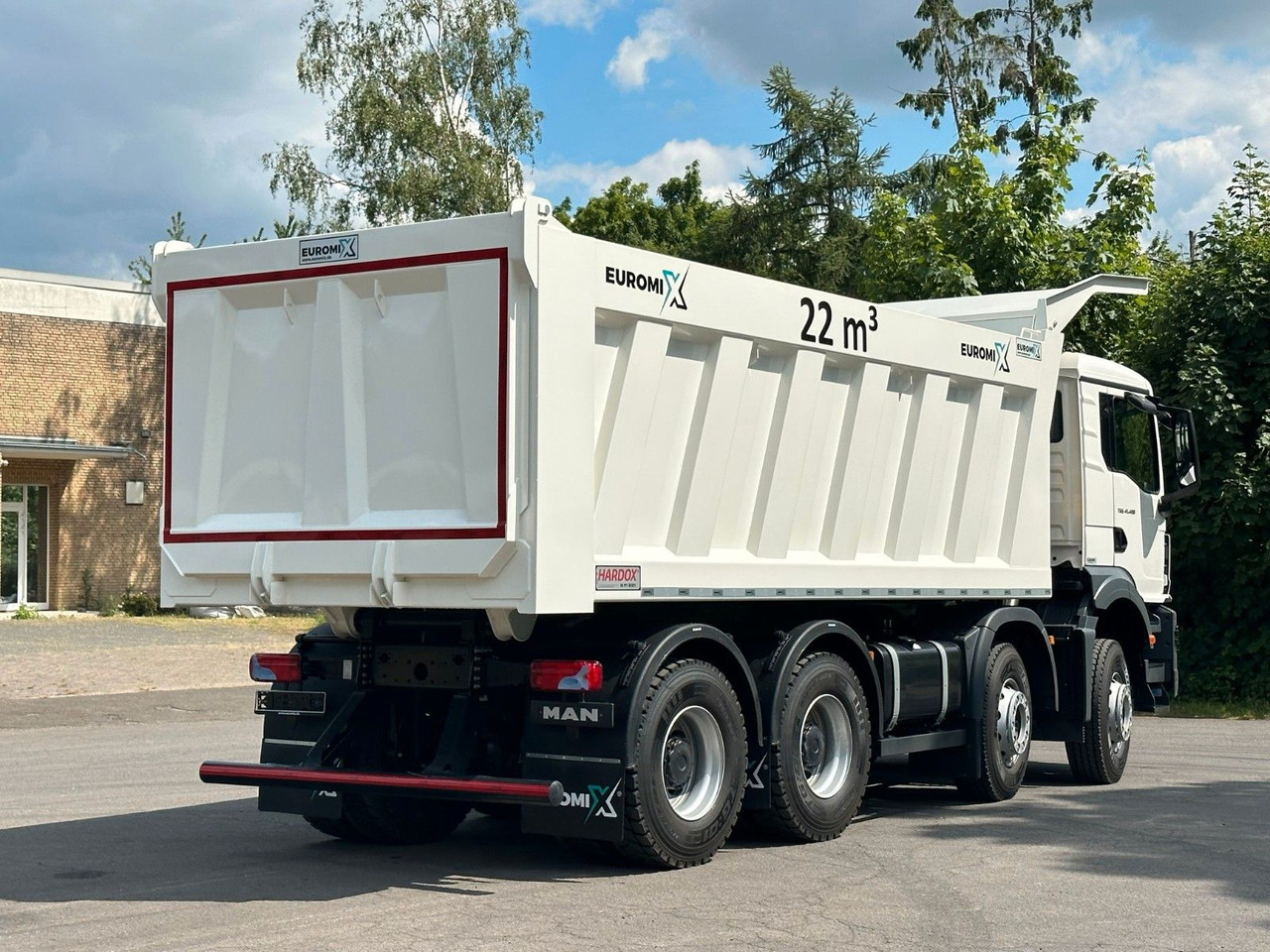 MAN TGS 41.400 8x4 / EUROMIX MTP 22m³/ Eckige Mulde - Damperli kamyon: fotoğraf 5 MAN TGS 41.400 8x4 / EUROMIX MTP 22m³/ Eckige Mulde - Damperli kamyon: fotoğraf 5