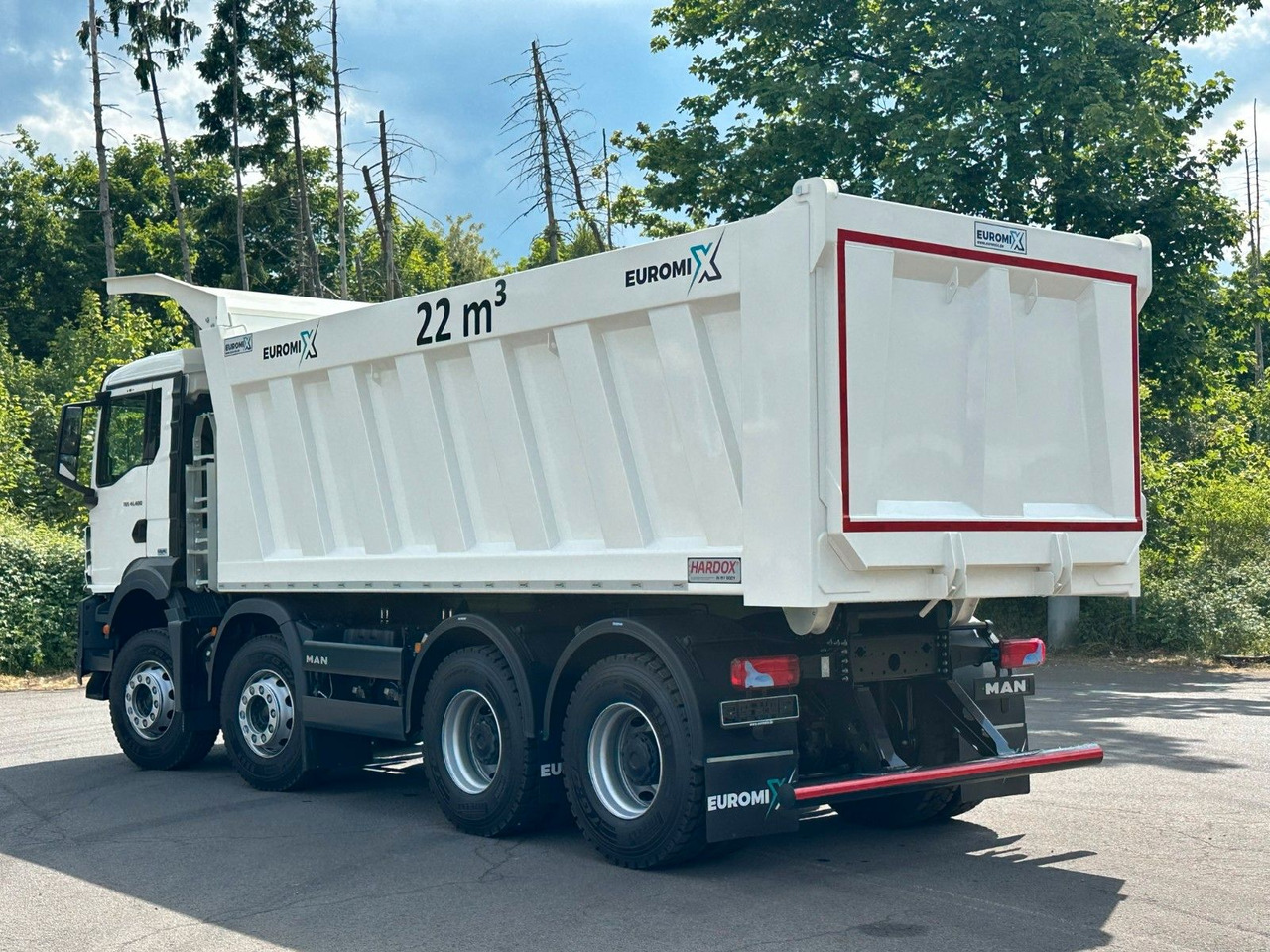 MAN TGS 41.440 8x4 EuromixMTP 22m³ Eckige Mulde - Damperli kamyon: fotoğraf 5 MAN TGS 41.440 8x4 EuromixMTP 22m³ Eckige Mulde - Damperli kamyon: fotoğraf 5