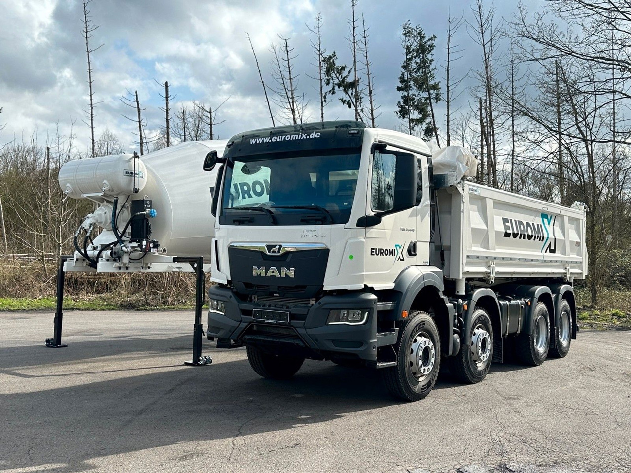 MAN TGS 41.440 8x4 WECHSELSYSTEM KIPPER+MISCHER - Transmikser: fotoğraf 2 MAN TGS 41.440 8x4 WECHSELSYSTEM KIPPER+MISCHER - Transmikser: fotoğraf 2
