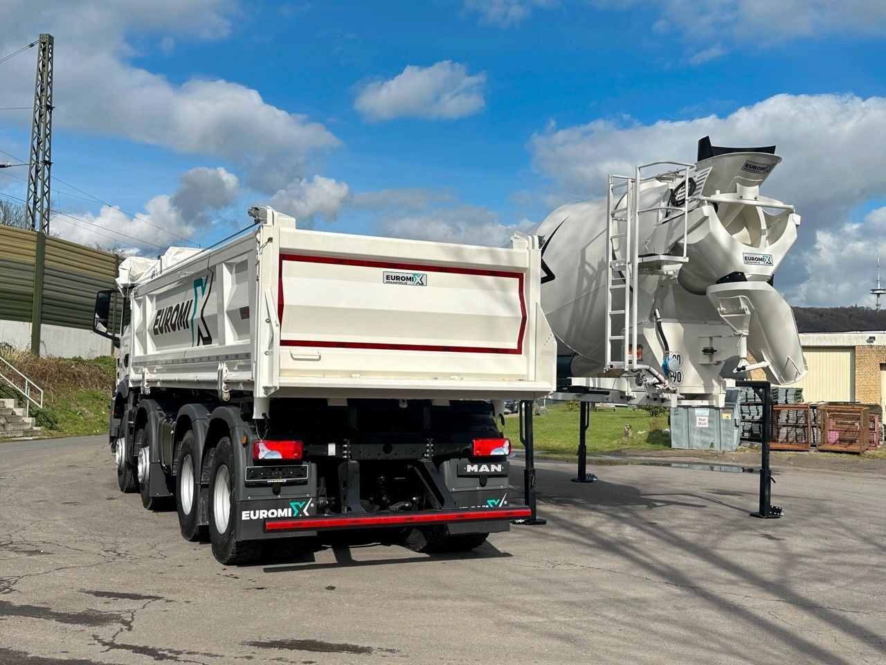 MAN TGS 41.440 8x4 WECHSELSYSTEM KIPPER+MISCHER - Damperli kamyon: fotoğraf 5 MAN TGS 41.440 8x4 WECHSELSYSTEM KIPPER+MISCHER - Damperli kamyon: fotoğraf 5
