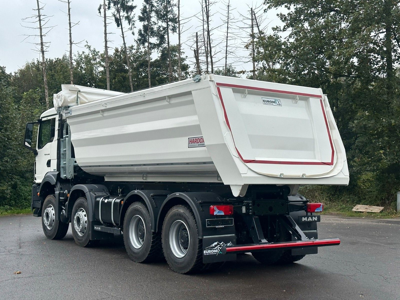 MAN TGS 41.440 BB 8X4 Euromix Mulden Kipper HARDOX - Damperli kamyon: fotoğraf 4 MAN TGS 41.440 BB 8X4 Euromix Mulden Kipper HARDOX - Damperli kamyon: fotoğraf 4