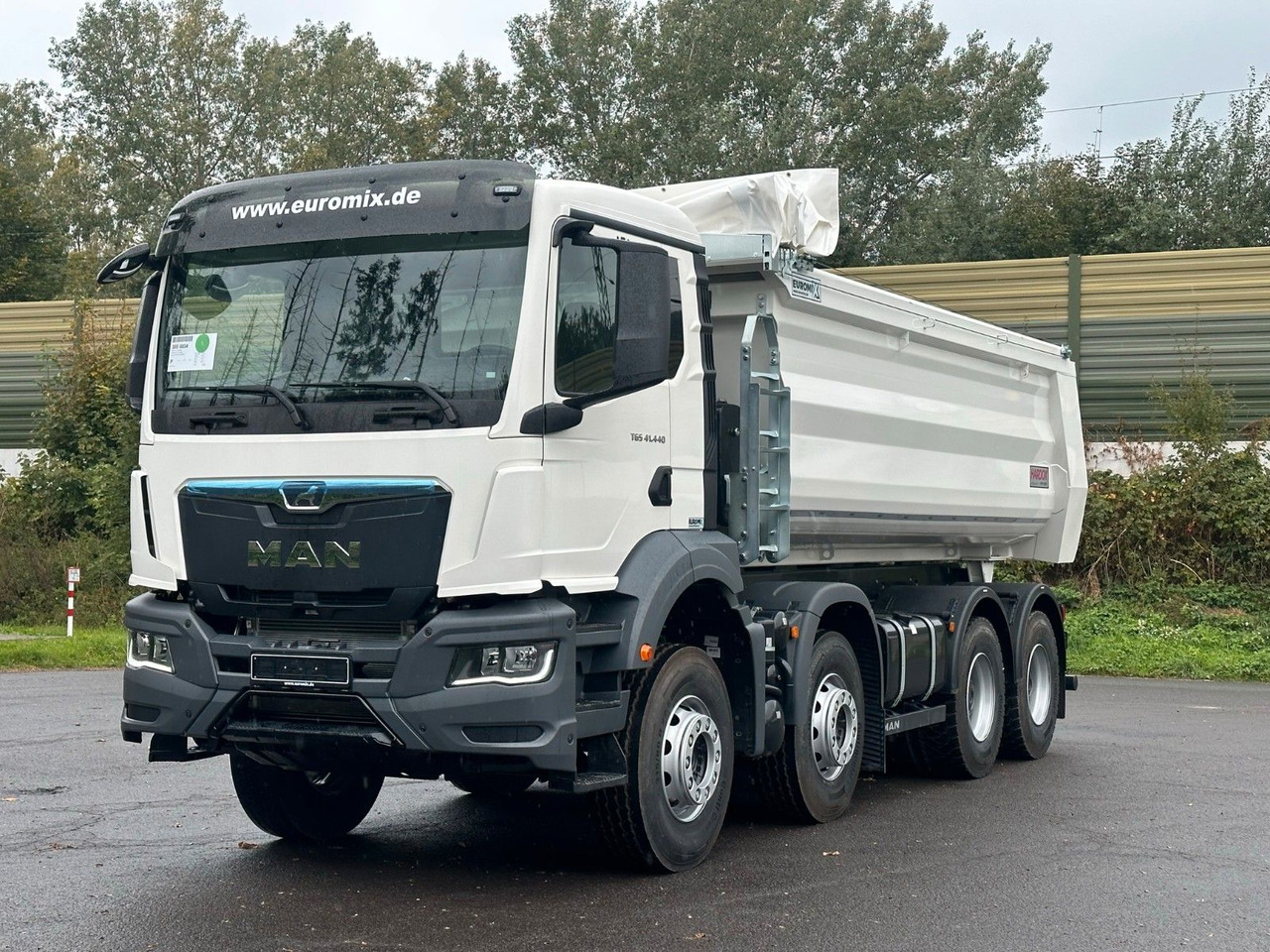 MAN TGS 41.440 BB 8X4 Euromix Mulden Kipper HARDOX - Damperli kamyon: fotoğraf 1 MAN TGS 41.440 BB 8X4 Euromix Mulden Kipper HARDOX - Damperli kamyon: fotoğraf 1