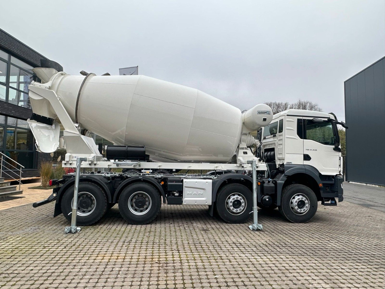 Damperli kamyon MAN TGS 41.480 8x4 WECHSELSYSTEM KIPPER+MISCHER: fotoğraf 22