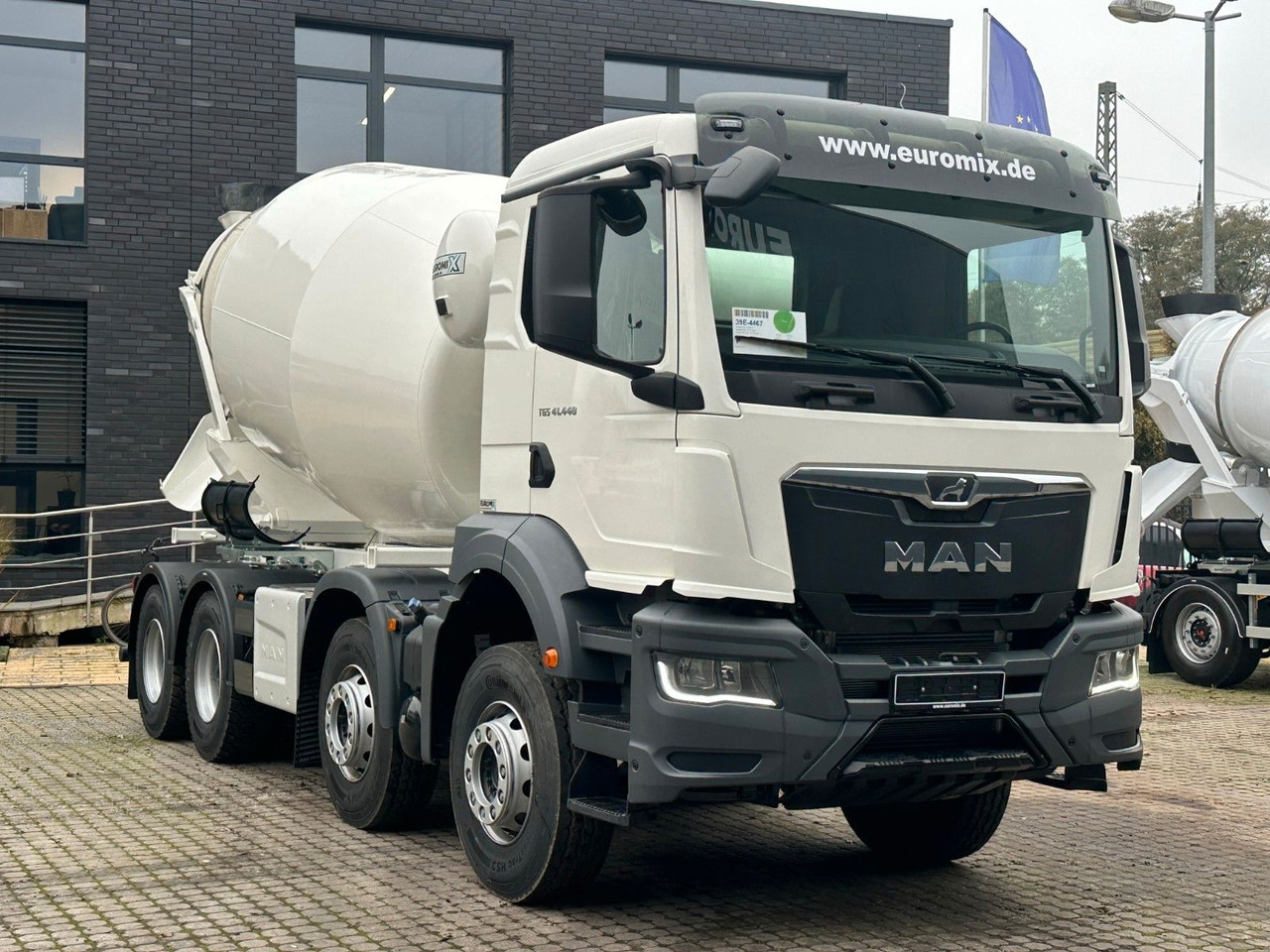 Damperli kamyon MAN TGS 41.480 8x4 WECHSELSYSTEM KIPPER+MISCHER: fotoğraf 10