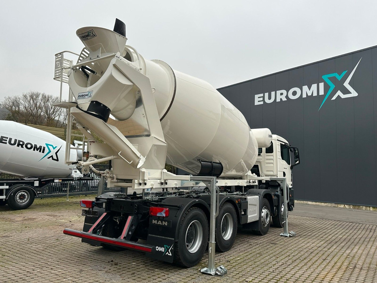 Damperli kamyon MAN TGS 41.480 8x4 WECHSELSYSTEM KIPPER+MISCHER: fotoğraf 20