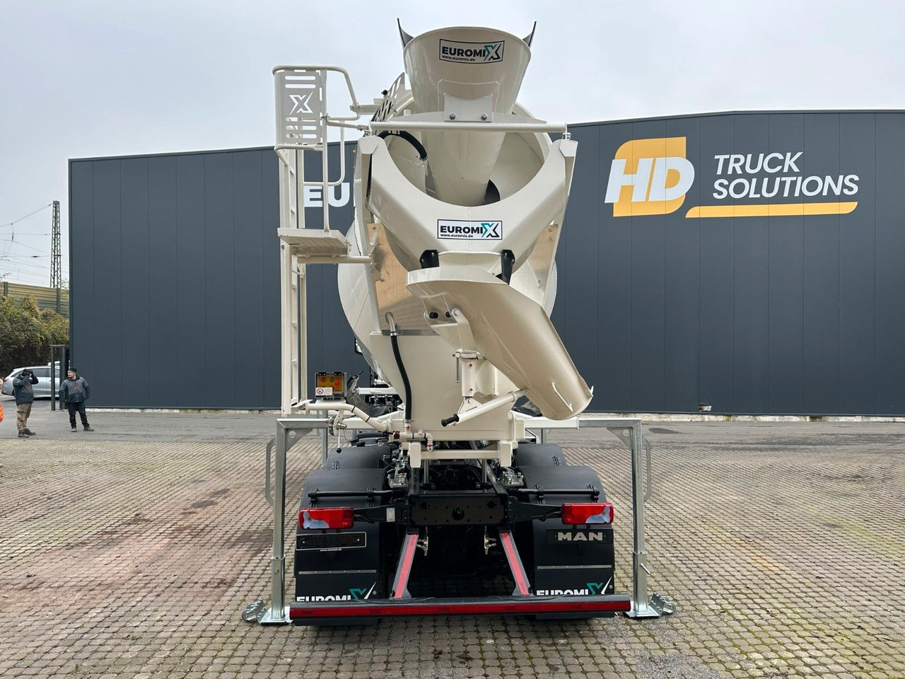 Damperli kamyon MAN TGS 41.480 8x4 WECHSELSYSTEM KIPPER+MISCHER: fotoğraf 19