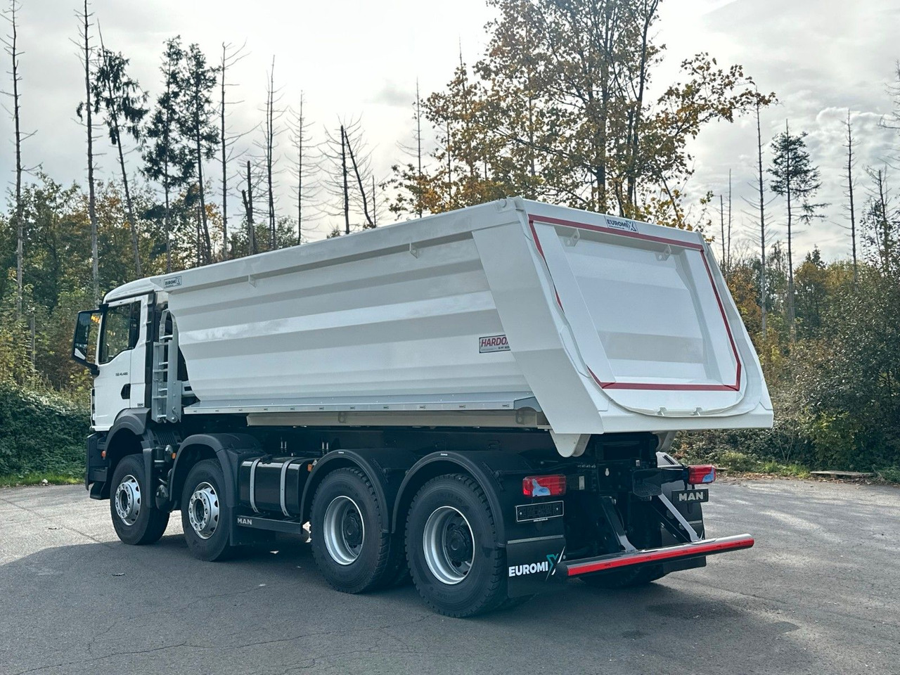 MAN TGS 41.480 BB 8X4 Euromix Mulden Kipper HARDOX - Damperli kamyon: fotoğraf 4 MAN TGS 41.480 BB 8X4 Euromix Mulden Kipper HARDOX - Damperli kamyon: fotoğraf 4