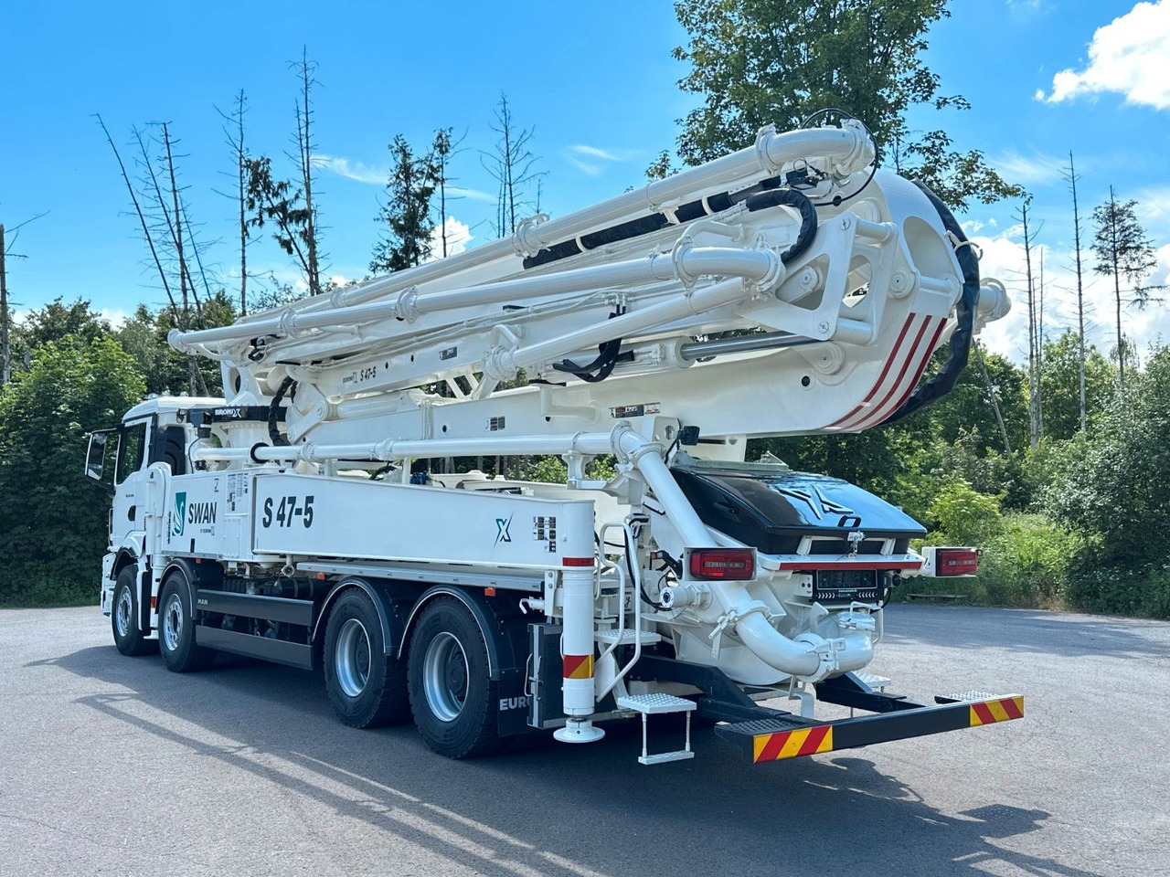 MAN TGS 41.520 8x4 SWAN TSP 47-5 160RZ ( 47m ) - Transmikser: fotoğraf 4 MAN TGS 41.520 8x4 SWAN TSP 47-5 160RZ ( 47m ) - Transmikser: fotoğraf 4