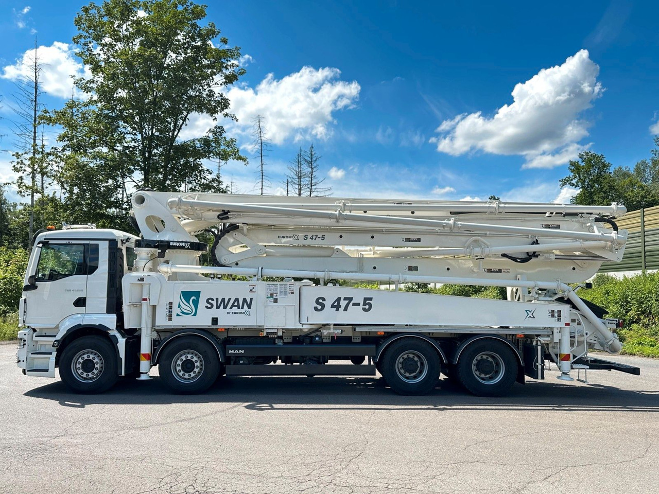 MAN TGS 41.520 8x4 SWAN TSP 47-5 160RZ ( 47m ) - Transmikser: fotoğraf 3 MAN TGS 41.520 8x4 SWAN TSP 47-5 160RZ ( 47m ) - Transmikser: fotoğraf 3