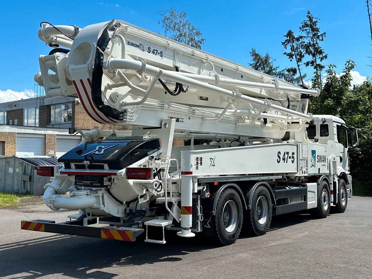 MAN TGS 41.520 8x4 SWAN TSP 47-5 160RZ ( 47m ) - Transmikser: fotoğraf 5 MAN TGS 41.520 8x4 SWAN TSP 47-5 160RZ ( 47m ) - Transmikser: fotoğraf 5