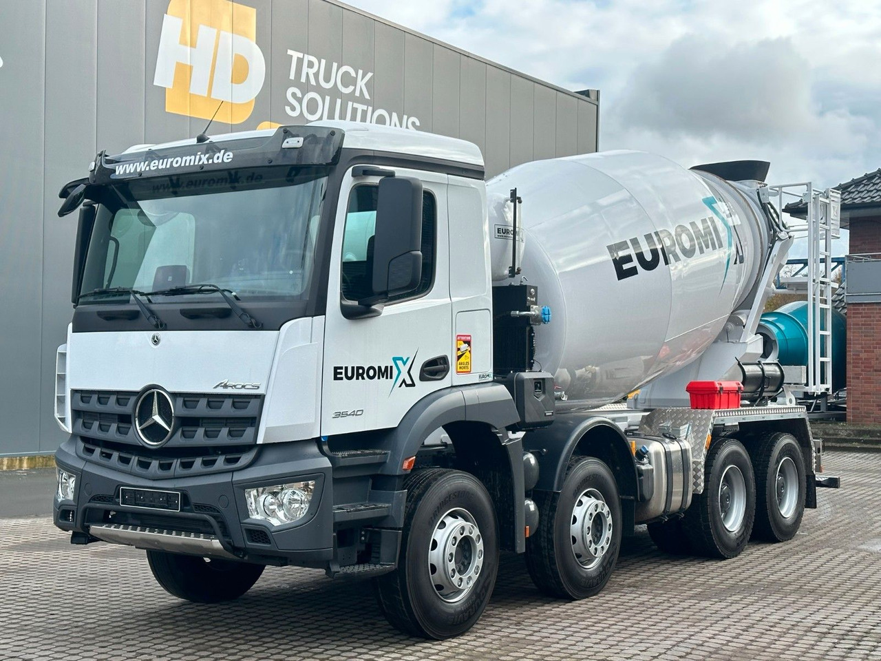 Mercedes-Benz Arocs 5 3540 8x4 EURO 6e EuromixMTP EM 9 L - Transmikser: fotoğraf 1 Mercedes-Benz Arocs 5 3540 8x4 EURO 6e EuromixMTP EM 9 L - Transmikser: fotoğraf 1