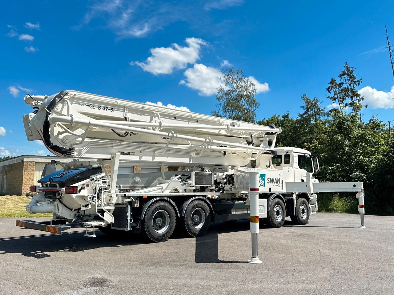 Volvo FMX 500 8x4 SWAN 47m Betonpumpe EuromixMTP - Mobil beton pompası: fotoğraf 4 Volvo FMX 500 8x4 SWAN 47m Betonpumpe EuromixMTP - Mobil beton pompası: fotoğraf 4