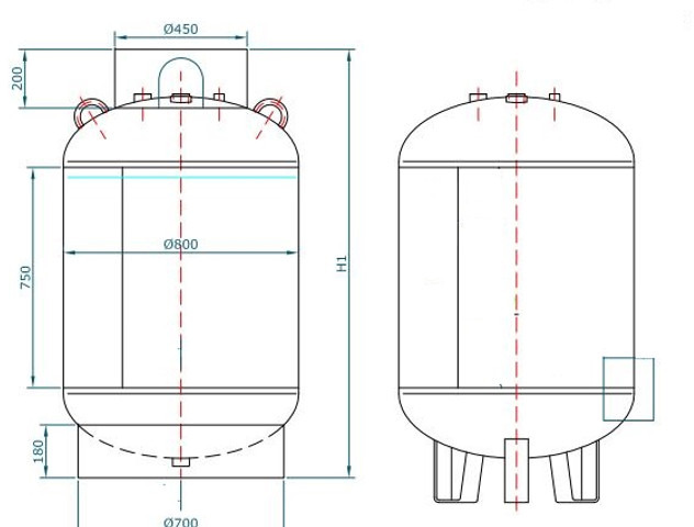 De Visser Propaan/Butaan verticaal LPG tank 500 L (0,25 tons) vertical Propaan/Butaan LPG tank 500 L (0,25 tons) Gastank Ø 800 including tank fittings hoogte 1500 mm - Yakıt tankı: fotoğraf 5 De Visser Propaan/Butaan verticaal LPG tank 500 L (0,25 tons) vertical Propaan/Butaan LPG tank 500 L (0,25 tons) Gastank Ø 800 including tank fittings hoogte 1500 mm - Yakıt tankı: fotoğraf 5
