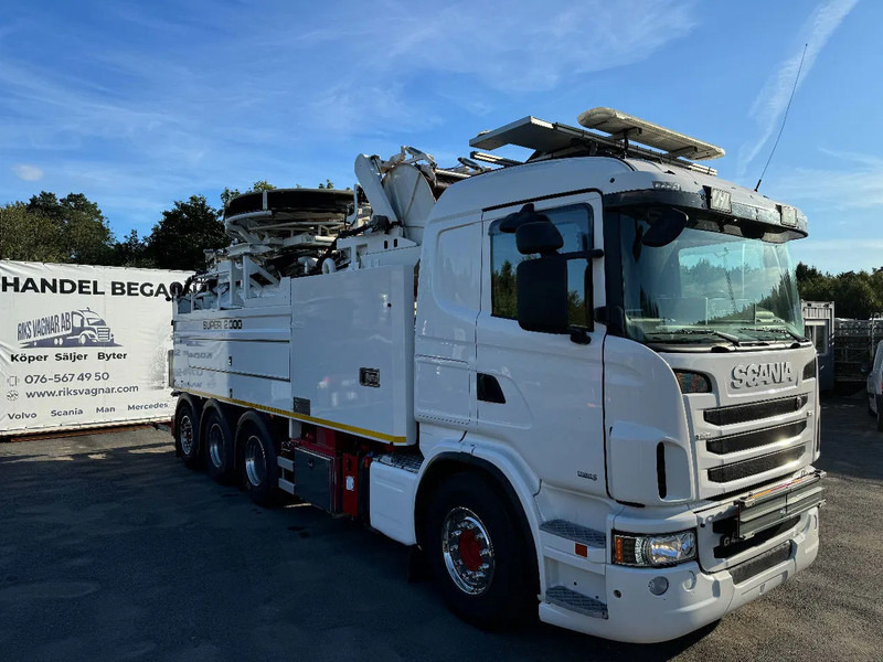 Scania R480 8x4, Wiedemann Super 2000 (10+6m3) + Recycler, Euro 6, 2013 - Vidanjör: fotoğraf 2 Scania R480 8x4, Wiedemann Super 2000 (10+6m3) + Recycler, Euro 6, 2013 - Vidanjör: fotoğraf 2