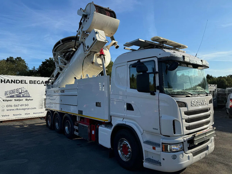 Scania R480 Sewer Jetter + Recycler, Euro 6, Super 2000 (16m3), 2013 - Vidanjör: fotoğraf 1 Scania R480 Sewer Jetter + Recycler, Euro 6, Super 2000 (16m3), 2013 - Vidanjör: fotoğraf 1