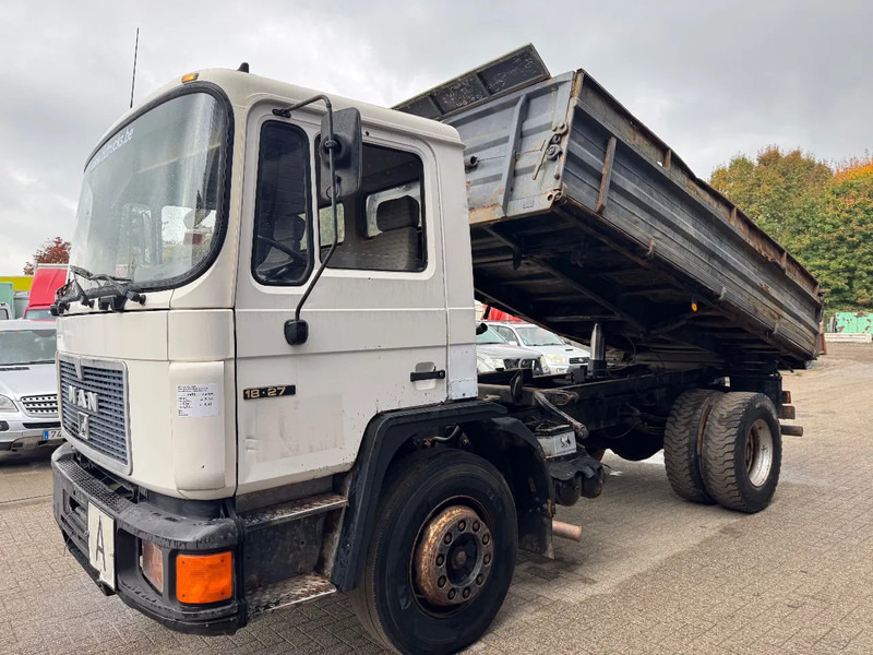 MAN 19.272 **6CYL-FULL STEEL-GERMAN TRUCK** - Damperli kamyon: fotoğraf 1 MAN 19.272 **6CYL-FULL STEEL-GERMAN TRUCK** - Damperli kamyon: fotoğraf 1