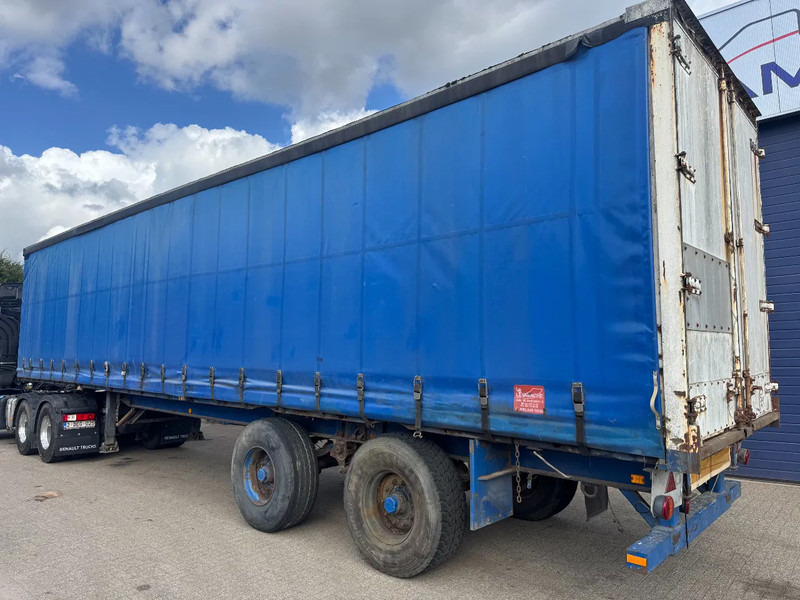 Van Hool **FULL STEEL SUSPENSION-WIDE SPREAD-BELGIAN TRAILER** - Tenteli dorse: fotoğraf 1 Van Hool **FULL STEEL SUSPENSION-WIDE SPREAD-BELGIAN TRAILER** - Tenteli dorse: fotoğraf 1
