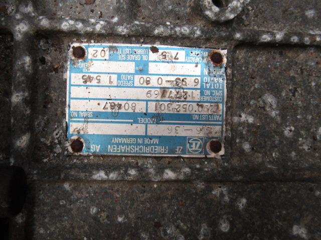 CUMMINS 6BT 315 160HP ENGINE & GEARBOX ZF S-6.36 6 SPEED GEARBOX (RUNS PERFECT) - Motor - Kamyon: fotoğraf 1 CUMMINS 6BT 315 160HP ENGINE & GEARBOX ZF S-6.36 6 SPEED GEARBOX (RUNS PERFECT) - Motor - Kamyon: fotoğraf 1