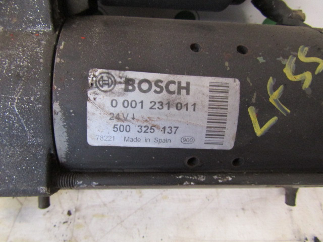 DAF LF 45/55 STARTER MOTOR BOSCH P/NO 0-001231011 - Elektrik sistemi - Kamyon: fotoğraf 2 DAF LF 45/55 STARTER MOTOR BOSCH P/NO 0-001231011 - Elektrik sistemi - Kamyon: fotoğraf 2