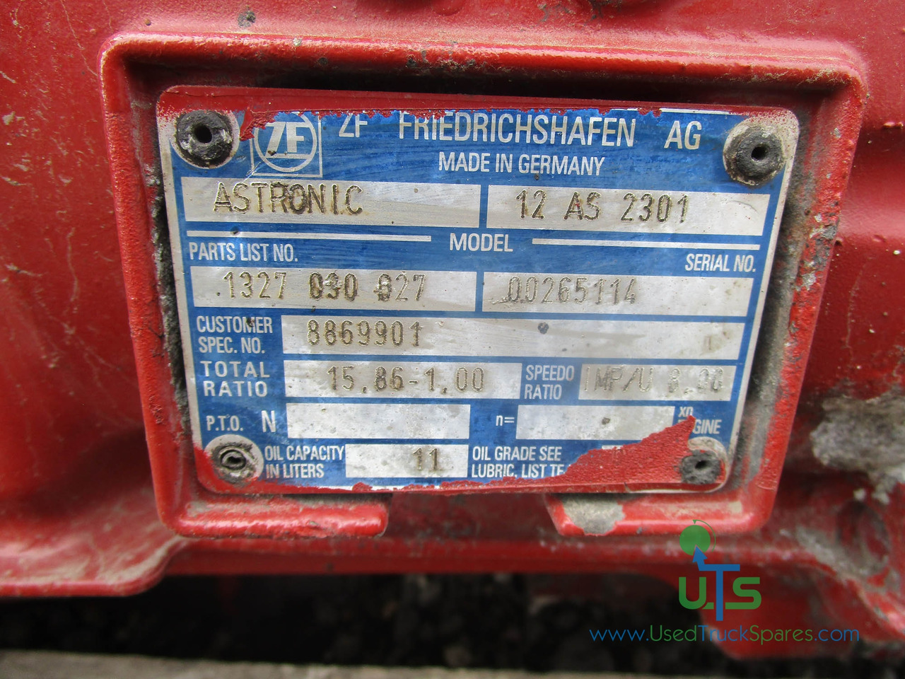 IVECO CURSOR / STRALIS ‘ASTRONIC’ 12AS 2301 GEARBOX - Vites kutusu - Kamyon: fotoğraf 2 IVECO CURSOR / STRALIS ‘ASTRONIC’ 12AS 2301 GEARBOX - Vites kutusu - Kamyon: fotoğraf 2