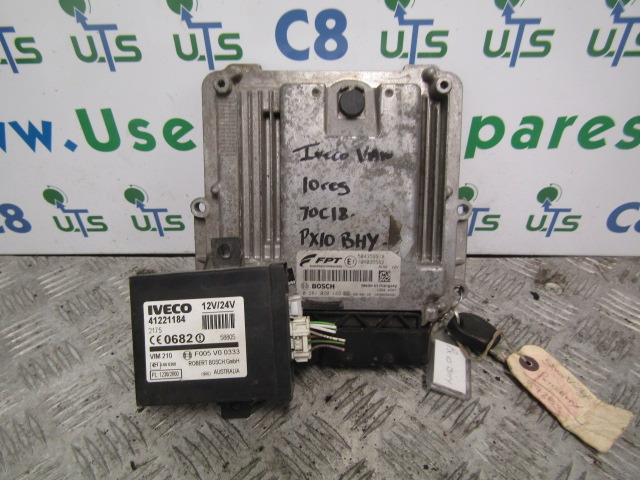 Yönetim bloku - Kamyon IVECO DAILY 3.0 (FICE 3481C) ECU KIT COMPLETE P/NO BOSCH 0281020149: fotoğraf 1