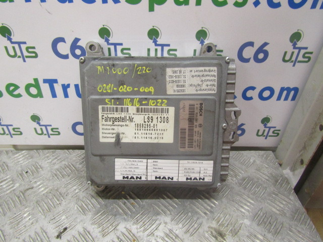 MAN M2000 SERIES 220 ENGINE ECU BOSCH P/NO 0.281020009 - Yönetim bloku - Kamyon: fotoğraf 1 MAN M2000 SERIES 220 ENGINE ECU BOSCH P/NO 0.281020009 - Yönetim bloku - Kamyon: fotoğraf 1