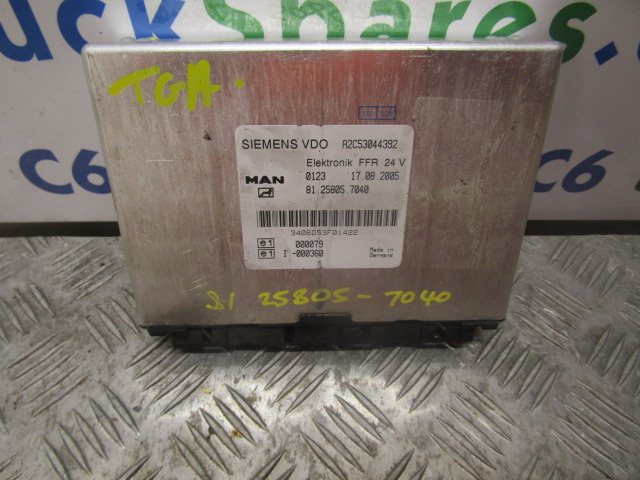 MAN TGA ELECTRONIC FFR UNIT P/NO 81.25805.7040 - Elektrik sistemi - Kamyon: fotoğraf 1 MAN TGA ELECTRONIC FFR UNIT P/NO 81.25805.7040 - Elektrik sistemi - Kamyon: fotoğraf 1