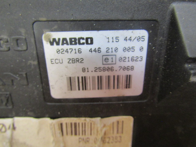MAN TGL ECU WABCO P/NO 446 210 0050 - Yönetim bloku - Kamyon: fotoğraf 2 MAN TGL ECU WABCO P/NO 446 210 0050 - Yönetim bloku - Kamyon: fotoğraf 2