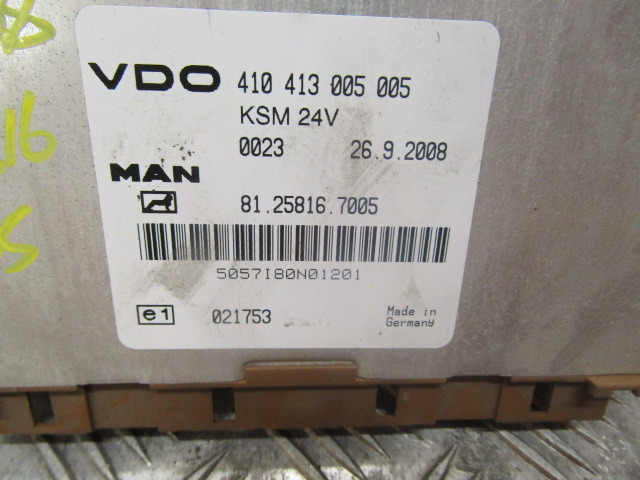 MAN TGM KSM CONTROL UNIT 81.25816.7005 - Elektrik sistemi - Kamyon: fotoğraf 2 MAN TGM KSM CONTROL UNIT 81.25816.7005 - Elektrik sistemi - Kamyon: fotoğraf 2