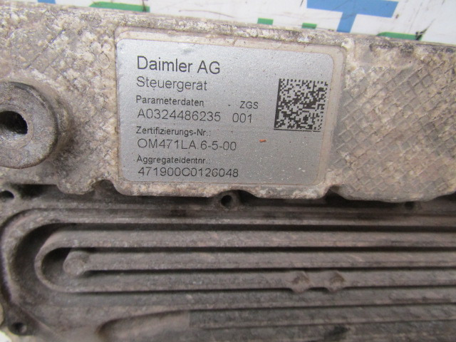 MERCEDES ACTROS MP4 OM471-6 ENGINE ECU P/NO A032 448 6235/001 - Yönetim bloku - Kamyon: fotoğraf 1 MERCEDES ACTROS MP4 OM471-6 ENGINE ECU P/NO A032 448 6235/001 - Yönetim bloku - Kamyon: fotoğraf 1